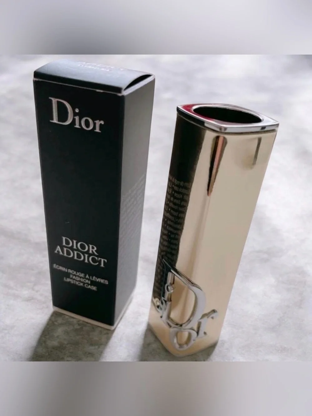 DIOR ADDICT FASHION LIPSTICK CASE - METALLIC GOLD NIB